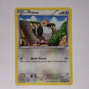 POKEMON CARD: Pidove #84/114 (Pokemon Black & White)